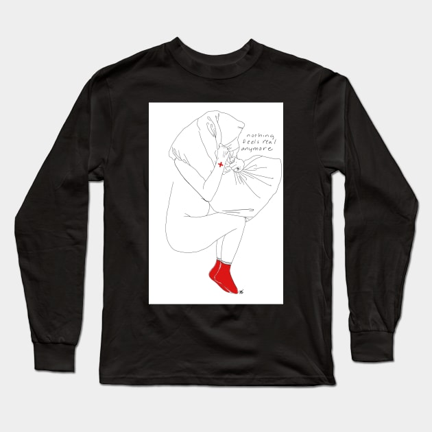 Dissociation Long Sleeve T-Shirt by LeadandBones